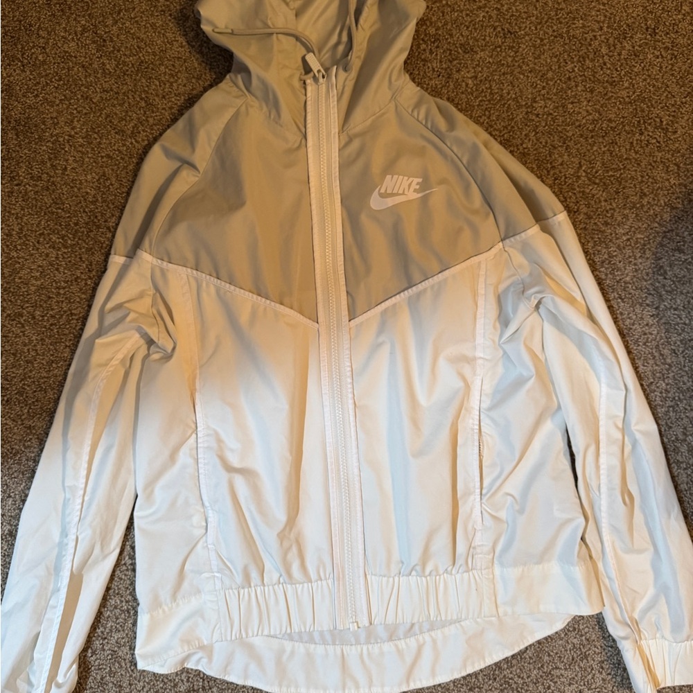 Nike Women's White and cream Jacket